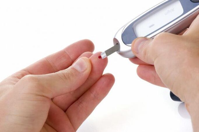 Blutuntersuchung für Diabetes